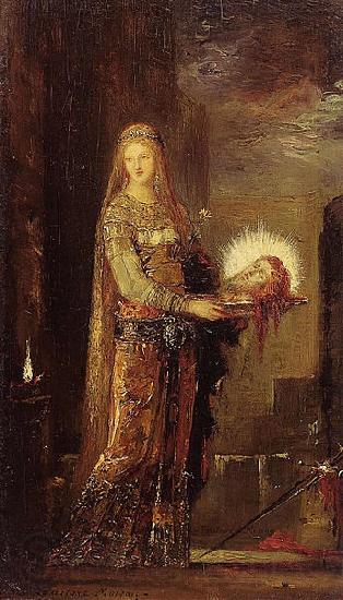 Gustave Moreau Salome Carrying the Head of John the Baptist on a Platter